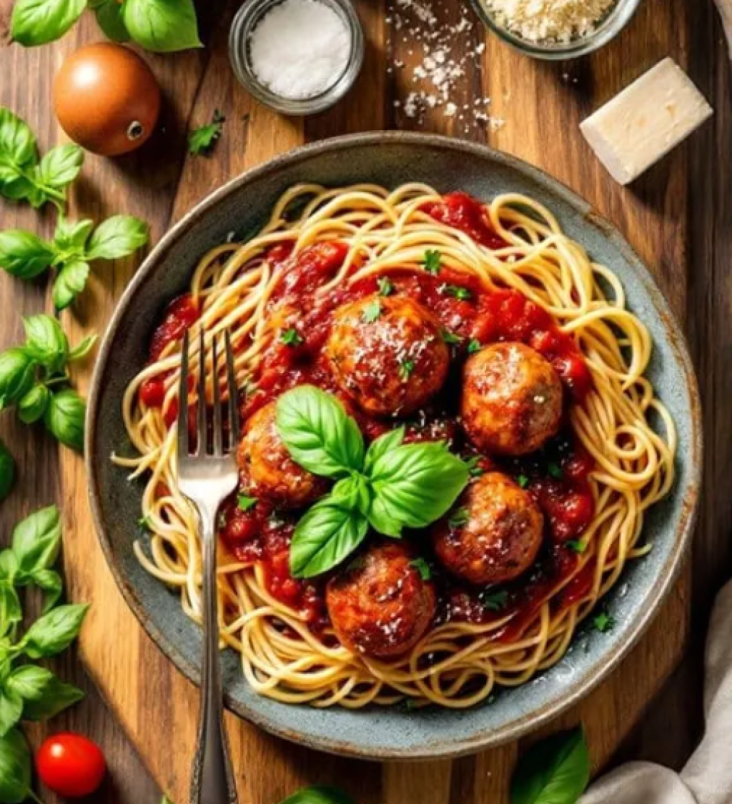 Spaghetti con le Polpette