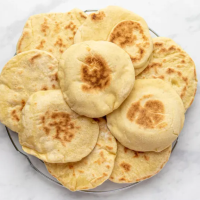 Batbout (Moroccan Stovetop Bread)