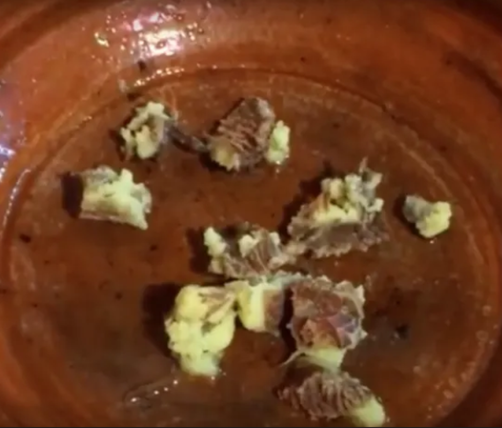 Khlea wa L'bid (Dried Cured Meat with Eggs)
