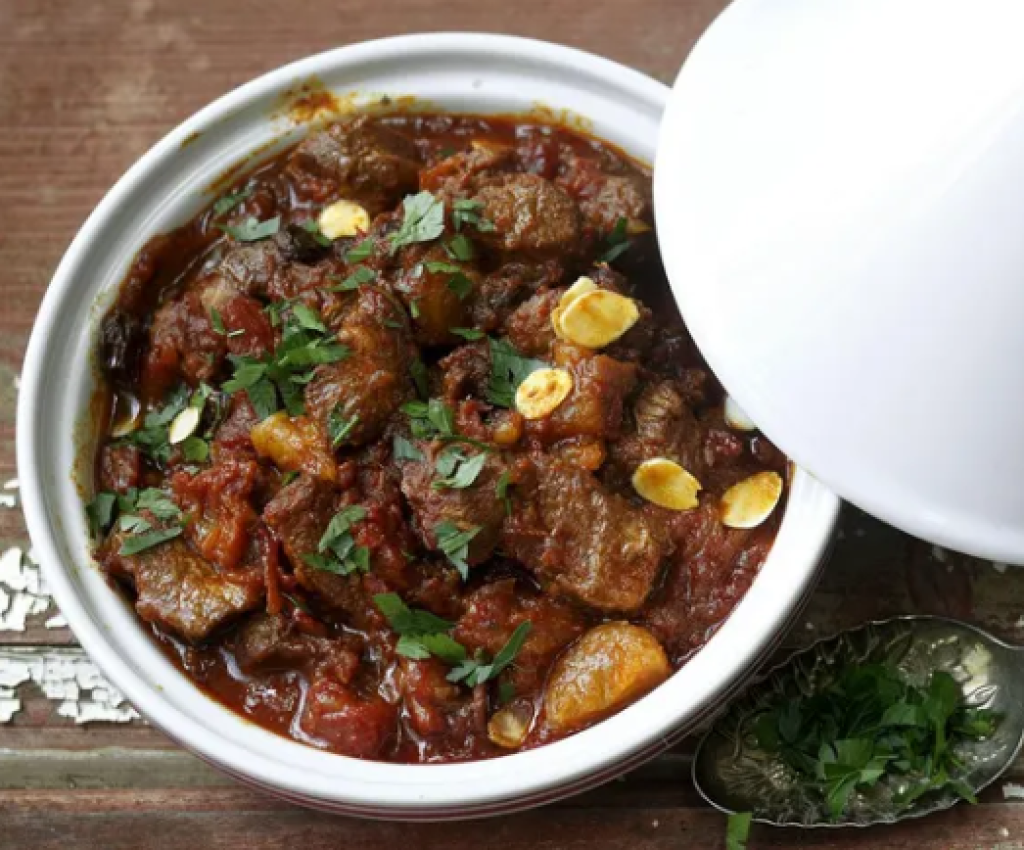 Moroccan Lamb and Prune Tagine